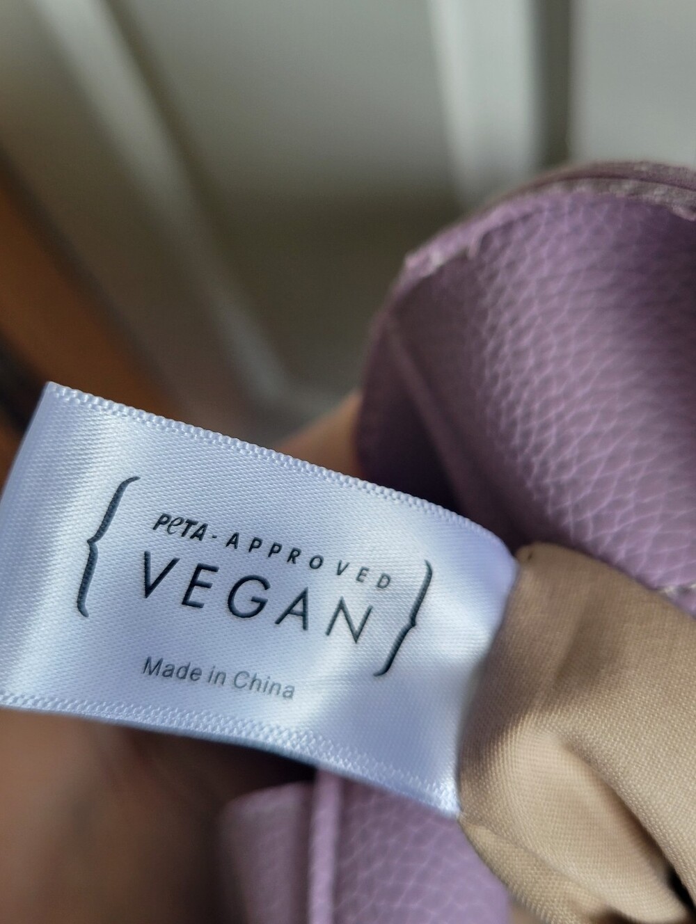 Mellow World Vegan Leather Tote Bag Lavender - Picture 10 of 13